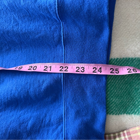 Friday + Saturday Introvert Extrovert Blue Sweater - Picture 10 of 10